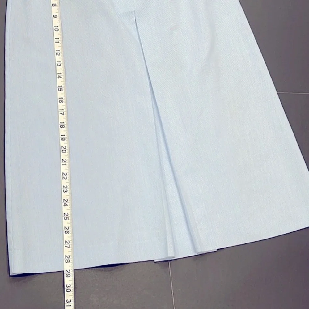 🛑🛑SOLD Vintage 70s Blue Pinstripe Ship n Shore Skirt - Picture 9 of 16